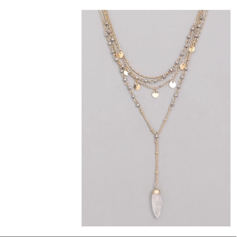Layered necklace